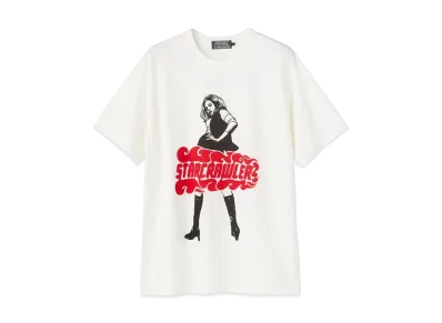 HYSTERIC GLAMOUR x Starcrawler Vixen Girl T-Shirt "White"