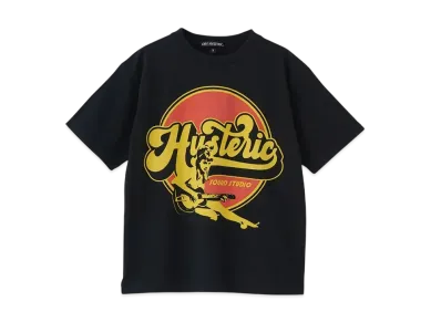 HYSTERIC GLAMOUR Kids Item Hysteric Sound Studio T-Shirt "Black"