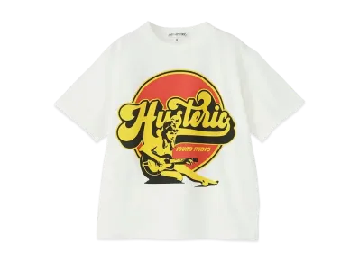 HYSTERIC GLAMOUR Kids Item Hysteric Sound Studio T-Shirt "White"