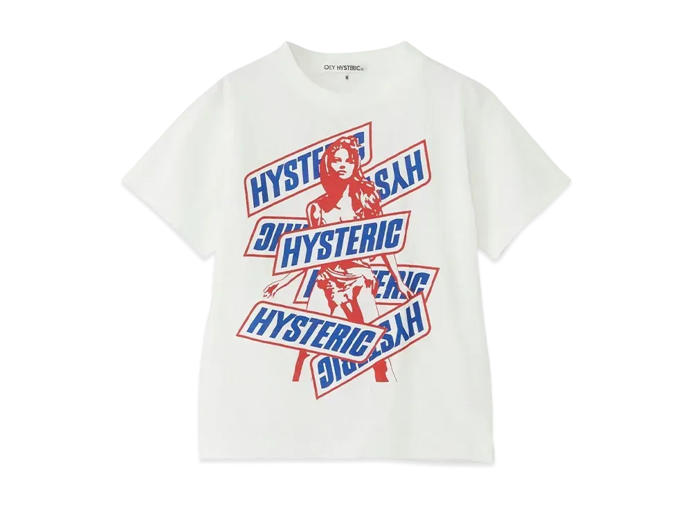 HYSTERIC GLAMOUR Kids Item It's So Hysteric T-Shirt "White"