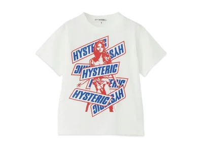 HYSTERIC GLAMOUR Kids Item It's So Hysteric T-Shirt "White"