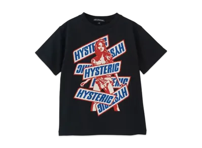 HYSTERIC GLAMOUR Kids Item It's So Hysteric T-Shirt "Black"