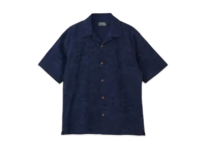 HYSTERIC GLAMOUR Tropic Hysteric Pattern Aloha Shirt "Navy"