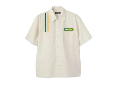 HYSTERIC GLAMOUR Hysteric Way Engineer Shirt "White"