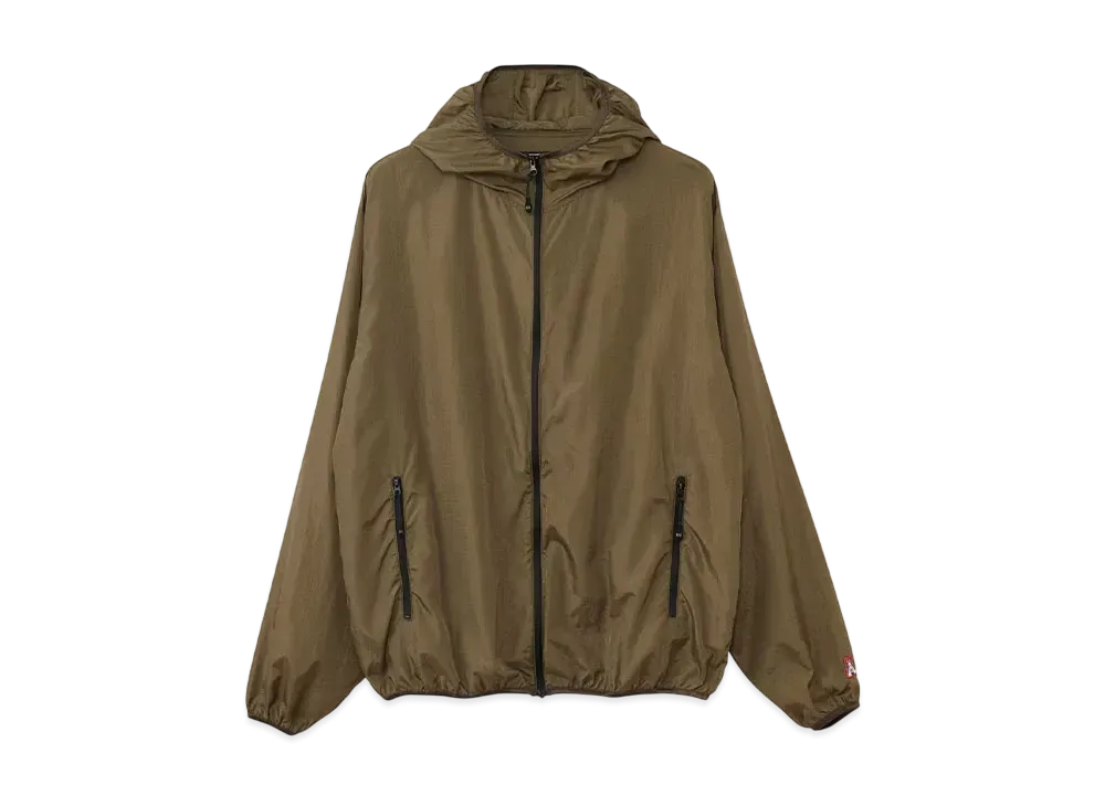 HYSTERIC GLAMOUR See No Evil Patch Hooded Blouson "Khaki"