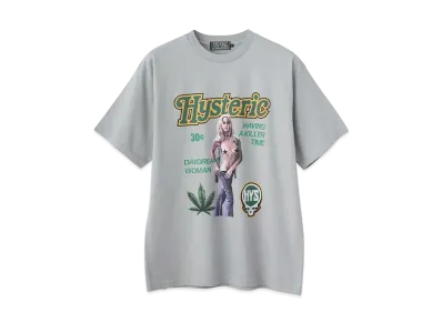 HYSTERIC GLAMOUR Daydream Woman T-Shirt "Gray"