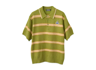 HYSTERIC GLAMOUR Super Hys Patch Polo Shirt "Green"