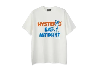 HYSTERIC GLAMOUR Eat My Dust T-Shirt "White"