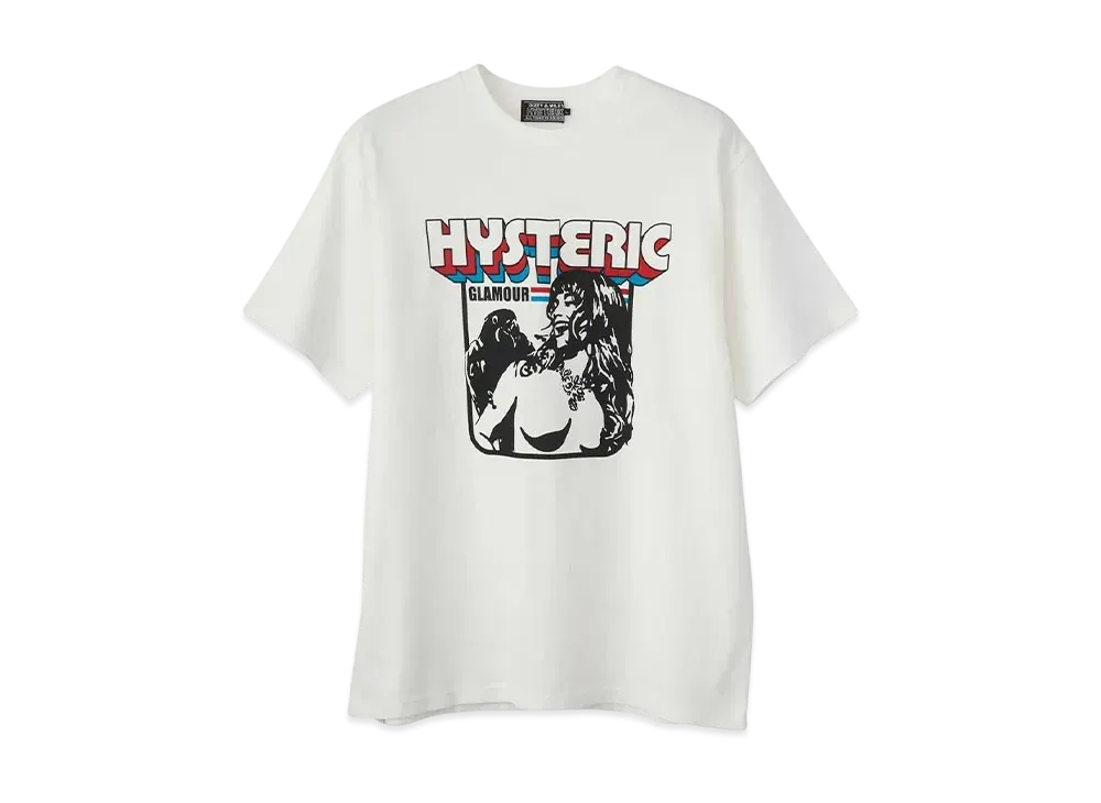 HYSTERIC GLAMOUR Hysteric Petworld T-Shirt "White"