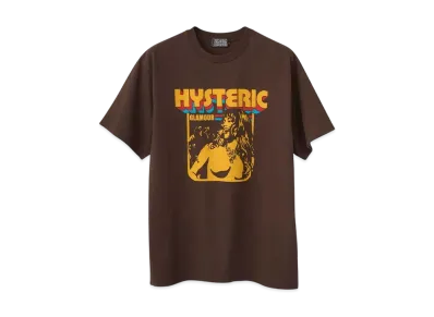HYSTERIC GLAMOUR Hysteric Petworld T-Shirt "Brown"