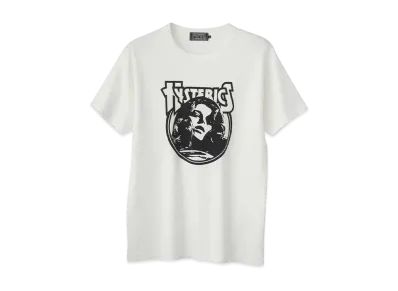 HYSTERIC GLAMOUR Endless Rock T-Shirt "White"