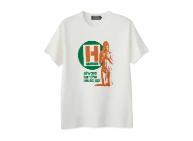 HYSTERIC GLAMOUR H Hours T-Shirt "White"
