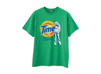 HYSTERIC GLAMOUR Party Time T-Shirt "Green"