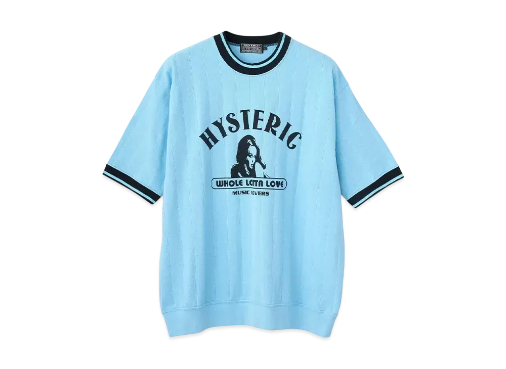 HYSTERIC GLAMOUR Hysteric Ll Pullover "Blue"