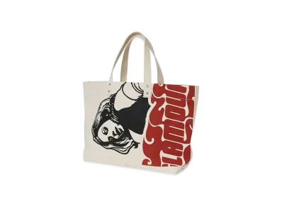 HYSTERIC GLAMOUR Vixen Girl Tote Bag "White"