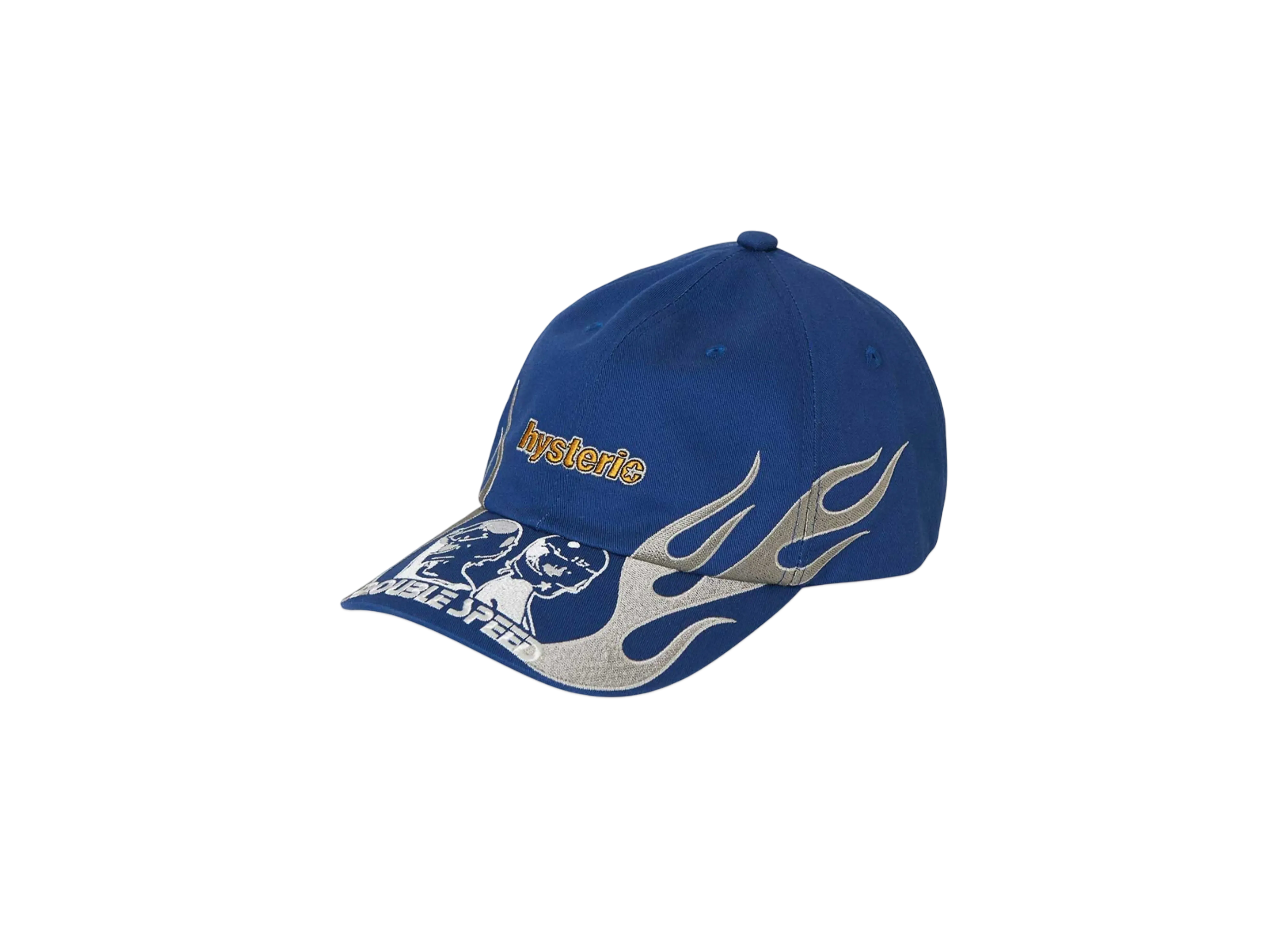 HYSTERIC GLAMOUR Double Speed Embroidery Cap "Navy"