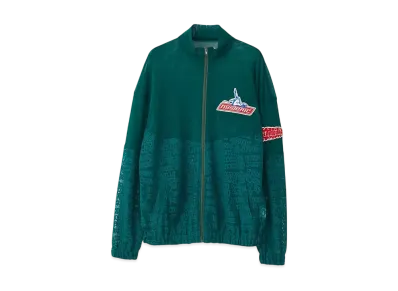 HYSTERIC GLAMOUR Type Logo Pattern Jacquard Blouson "Green"