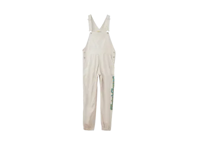 HYSTERIC GLAMOUR Hys Fly Logo Overalls "White"