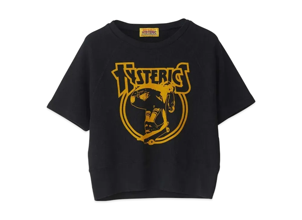 HYSTERIC GLAMOUR Board Girl Sweatshirt "Black"