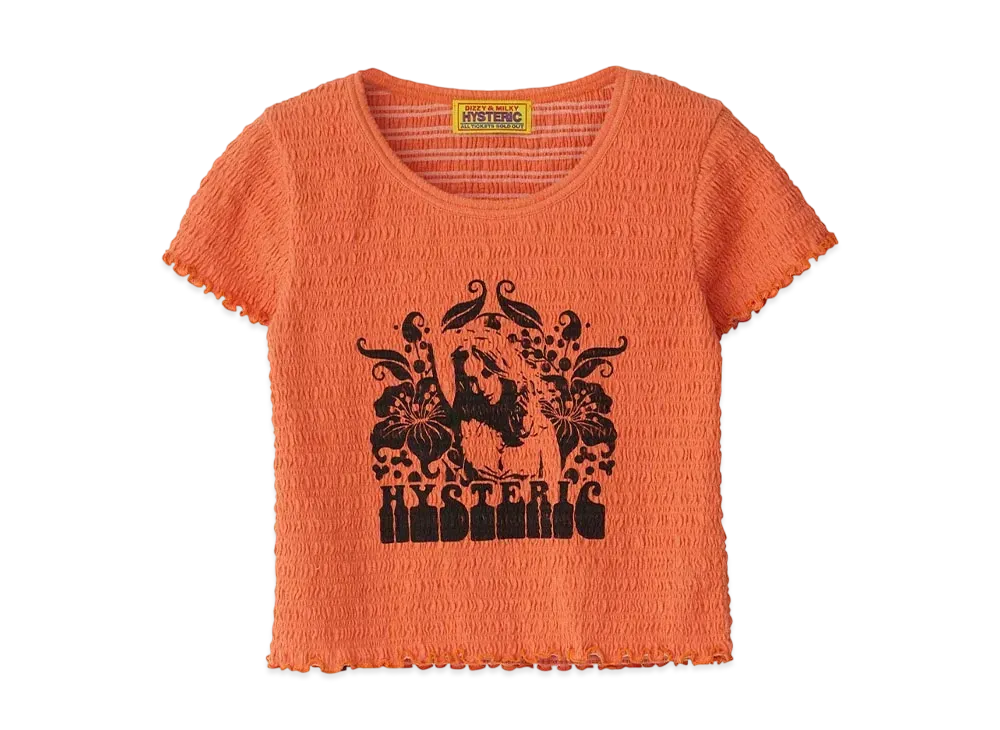 HYSTERIC GLAMOUR Aloha Hysteric Chibi T-Shirt "Orange"