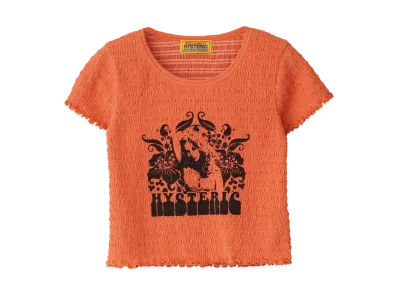 HYSTERIC GLAMOUR Aloha Hysteric Chibi T-Shirt "Orange"