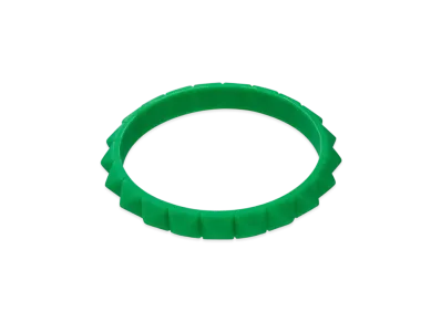 HYSTERIC GLAMOUR Silicon Stud Bangle "Green"