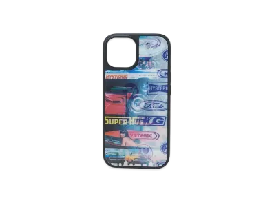 HYSTERIC GLAMOUR Super-Hys Pattern Iphone Cover "Multi"