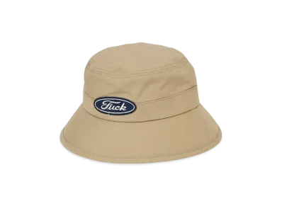 HYSTERIC GLAMOUR F**K Patch Adventure Hat "Beige"