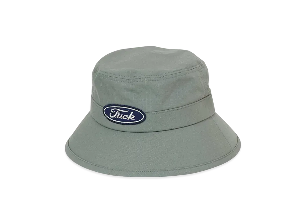 HYSTERIC GLAMOUR F**K Patch Adventure Hat "Gray"