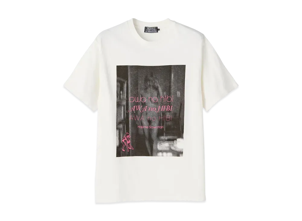 HYSTERIC GLAMOUR Hajime Sawatari Special Order/Awa No Hibi T-Shirt "White"