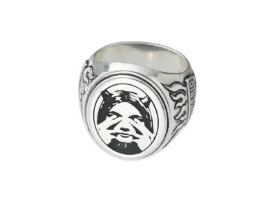 HYSTERIC GLAMOUR See No Evil Ring "Silver"