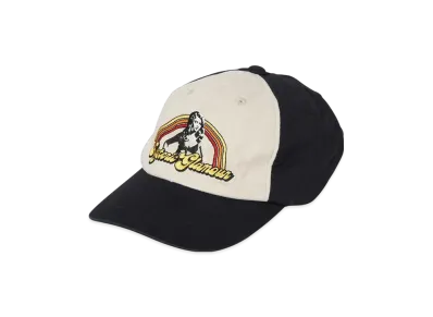 HYSTERIC GLAMOUR HG Rainbow Embroidery Cap "Black"