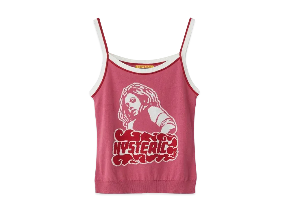 HYSTERIC GLAMOUR Vixen Girl Jacquard Camisole 