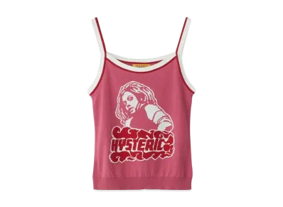 HYSTERIC GLAMOUR Vixen Girl Jacquard Camisole "Pink"
