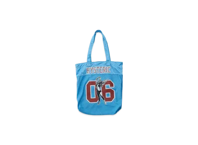 HYSTERIC GLAMOUR Number6 Mesh Tote Bag "Blue"