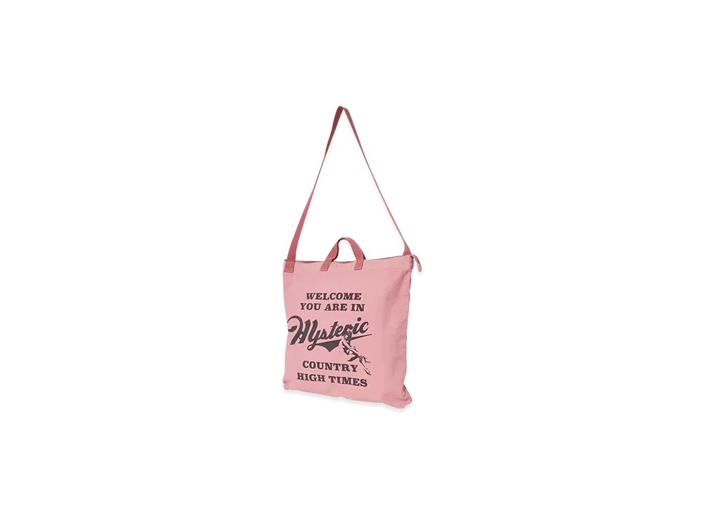 HYSTERIC GLAMOUR Hysteric Country Shoulder Bag "Pink"