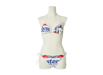 HYSTERIC GLAMOUR HG Label Bikini "White"
