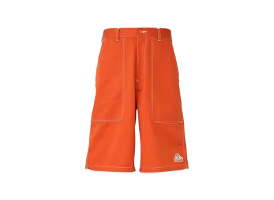 HYSTERIC GLAMOUR See No Evil Patch Baker Shorts "Orange"