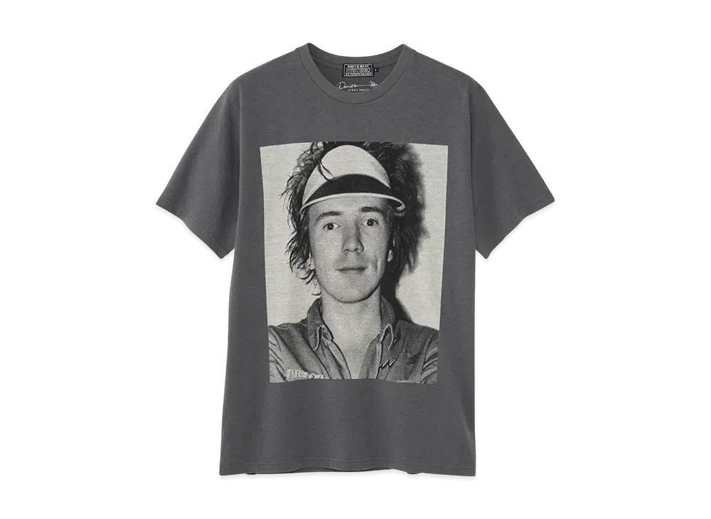 HYSTERIC GLAMOUR Dennis Morris/John In Jamaica T-Shirt "Charcoal Gray"