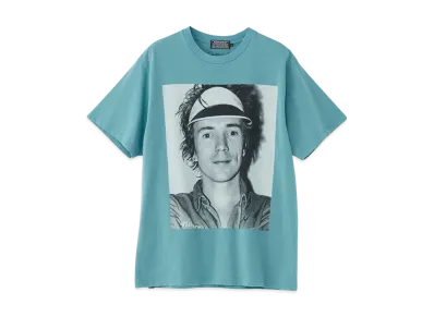 HYSTERIC GLAMOUR Dennis Morris/John In Jamaica T-Shirt "Blue"