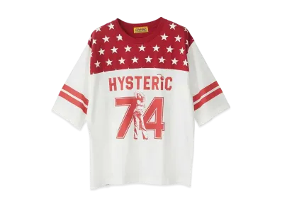 HYSTERIC GLAMOUR Cherry Bomb Half Sleeve T-Shirt "Red"