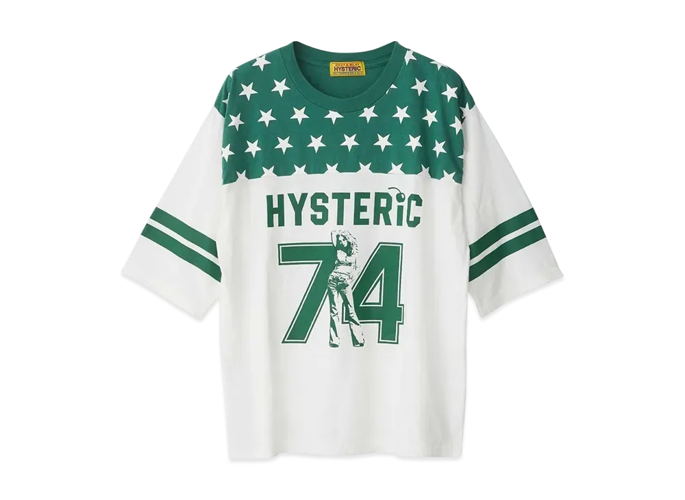 HYSTERIC GLAMOUR Cherry Bomb Half Sleeve T-Shirt "Green"