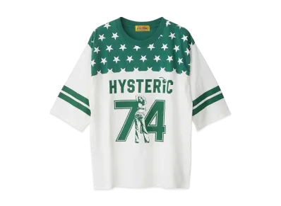 HYSTERIC GLAMOUR Cherry Bomb Half Sleeve T-Shirt "Green"