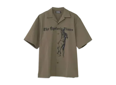 HYSTERIC GLAMOUR Hysteric Times Shirt "Khaki"