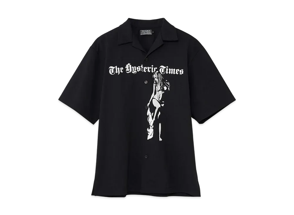 HYSTERIC GLAMOUR Hysteric Times Shirt "Black"