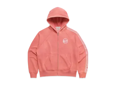 HYSTERIC GLAMOUR x madhappy Lightweight Fleece Zip Up "Rouge"