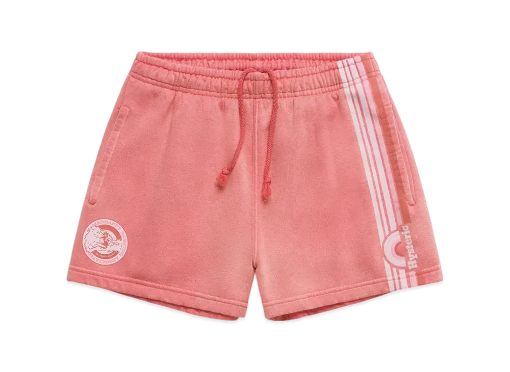 HYSTERIC GLAMOUR x madhappy Lightweight Fleece Short "Rouge"