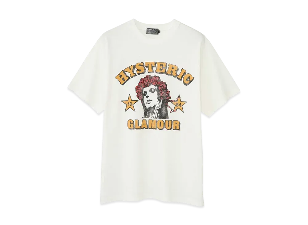 HYSTERIC GLAMOUR Grateful Hys T-Shirt "White"