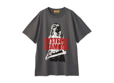HYSTERIC GLAMOUR Light My Fire Oversized T-Shirt "Charcoal Gray"