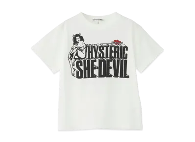 HYSTERIC GLAMOUR Sea Devil T-Shirt "White"